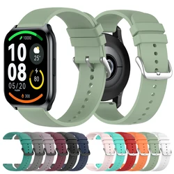 20mm 22mm Band For Haylou watch R8 S8/Watch 2 Pro (LS02 Pro)/RT3 RS3 GST/RS4 Plus/LS02 Silicone Replacement Bracelet Watch Strap