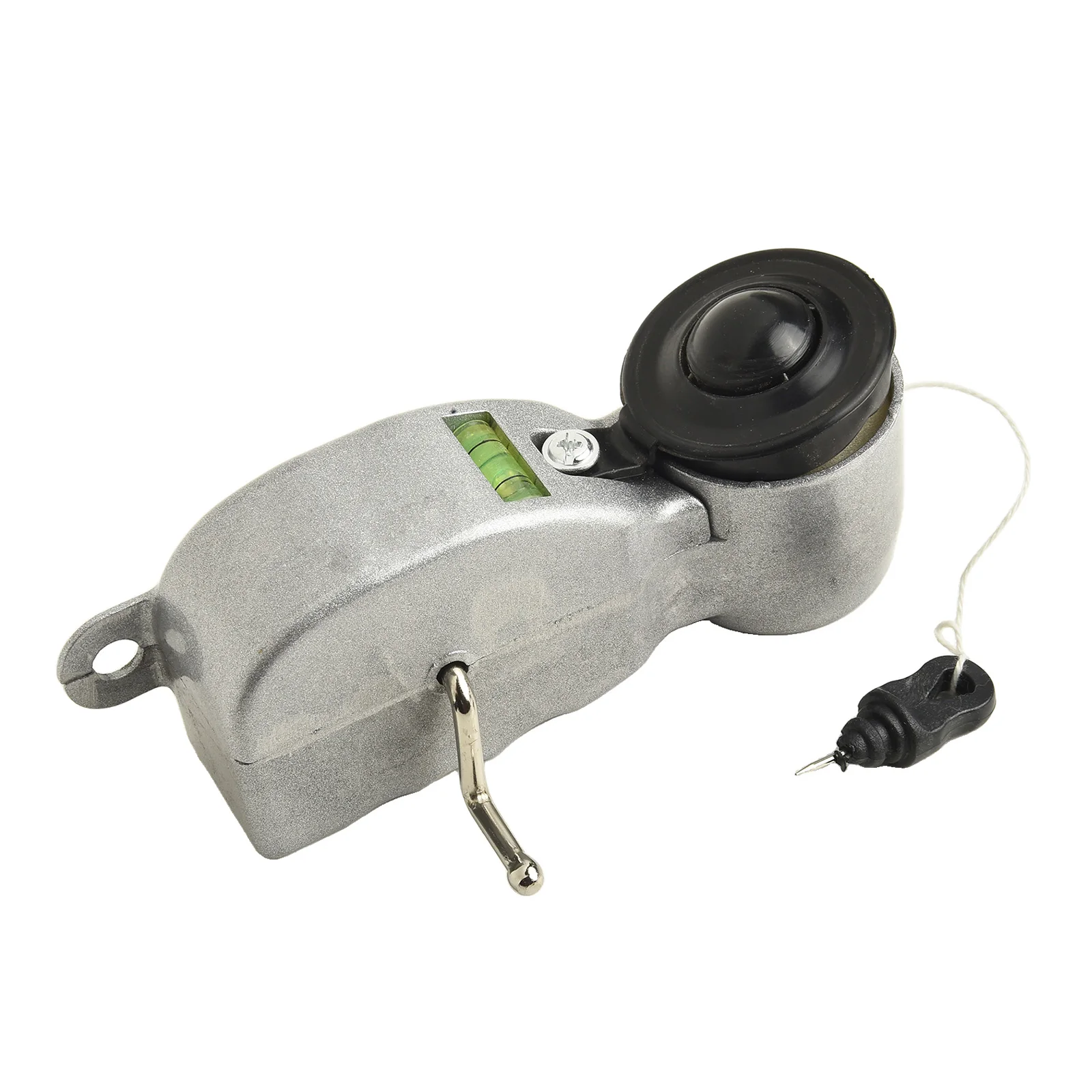 Carpenter Line Tool Aluminum Alloy Chalk Line Automatic Reset Cotton Pressing Aluminum Alloy Line Drawing Tool