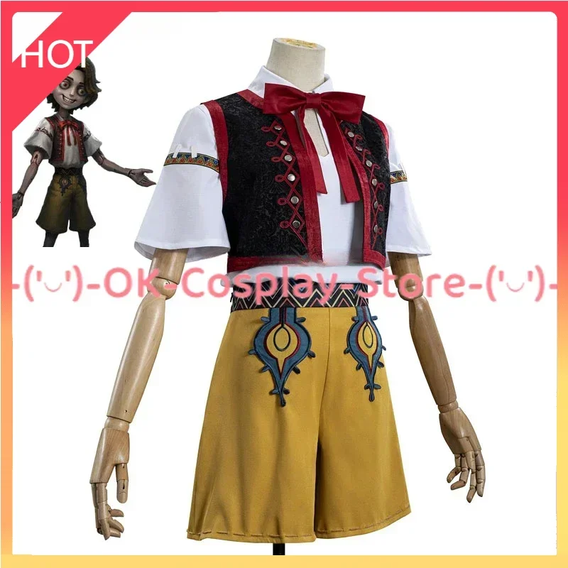 Game Identity V Mindhunters Puppet Costume Cosplay Fancy Party Suit Hallween Carnival Uniforms Aime abbigliamento Custom Made