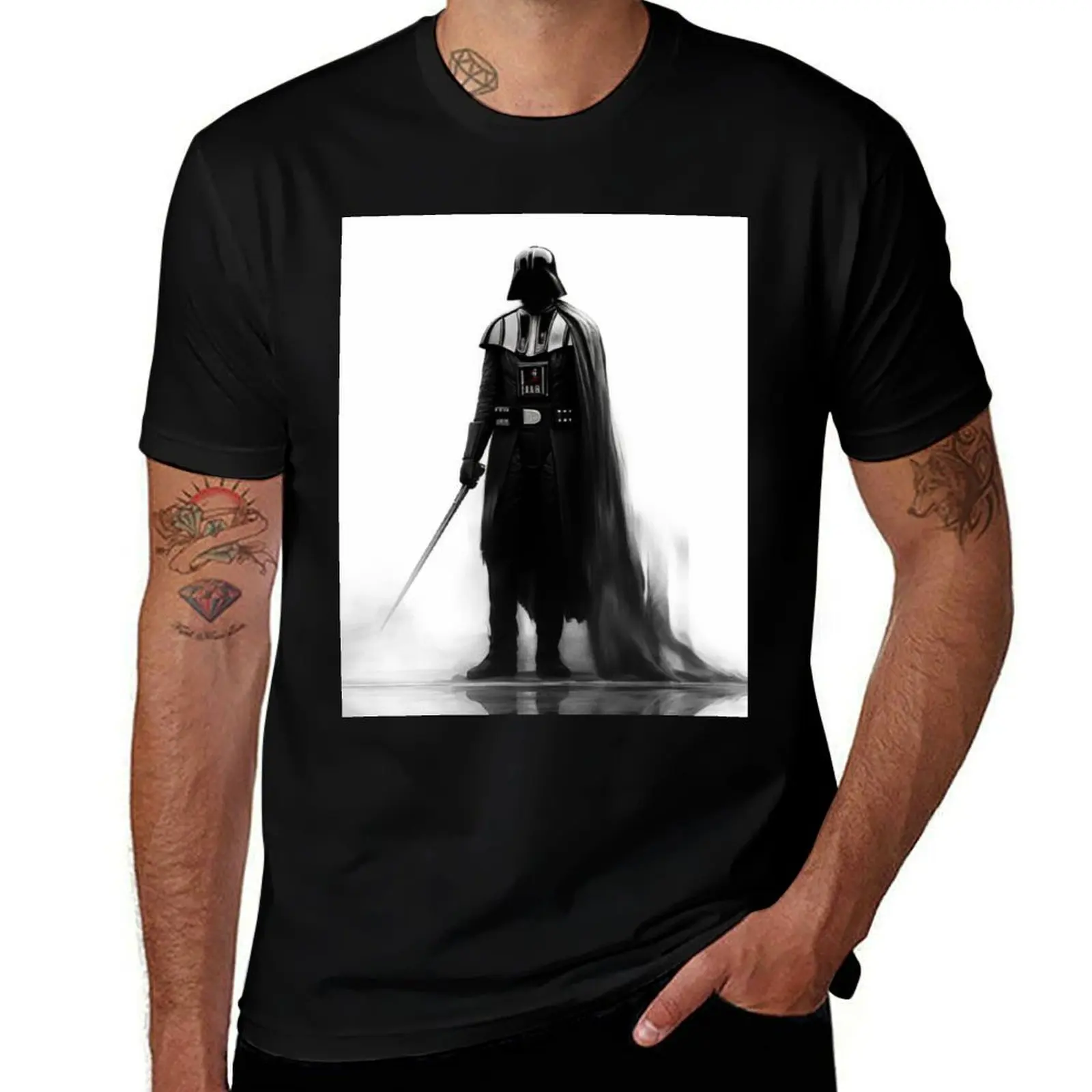 

Lord Vader T-Shirt cotton graphic tees luxury t-shirt sports fans street wear t shirts for men pack