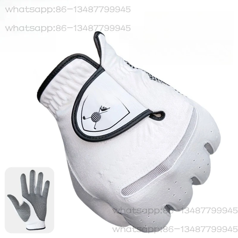 

Мужские перчатки для гольфа - из натуральной кожи ягненка, дышащие и гибкие, для занятий спортом