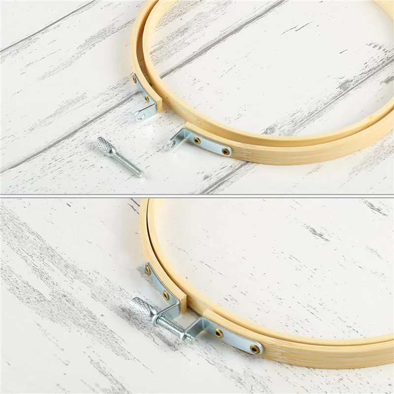 

ABFS 160 шт. 3-дюймовые бамбуковые пяльцы для вышивания, круглые деревянные круглые пяльцы для вышивки крестом, круглое кольцо для художественного ремесла, удобное шитье