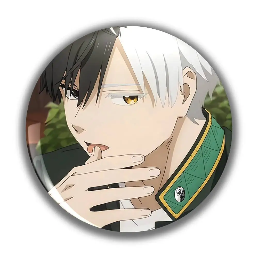 Latest Anime Cartoon Brooch A Stylish And Elegant Round Badge For Men Badges 25 32 44 58 75 Mm Round Cosplay