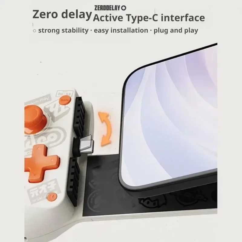 Grande vendita Controller di gioco elasticizzato per GameSir X5 Type-C Mobile Gamepad Design Joystick da gioco Bluetooth Estensione Lite Stabilizzare