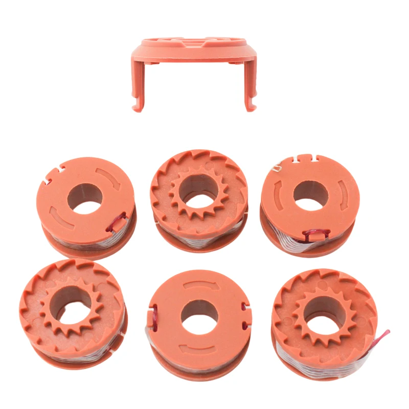 

6 Pk Trimmer Spool Line WA0010 For Worx Trimmer String/Weed Eater