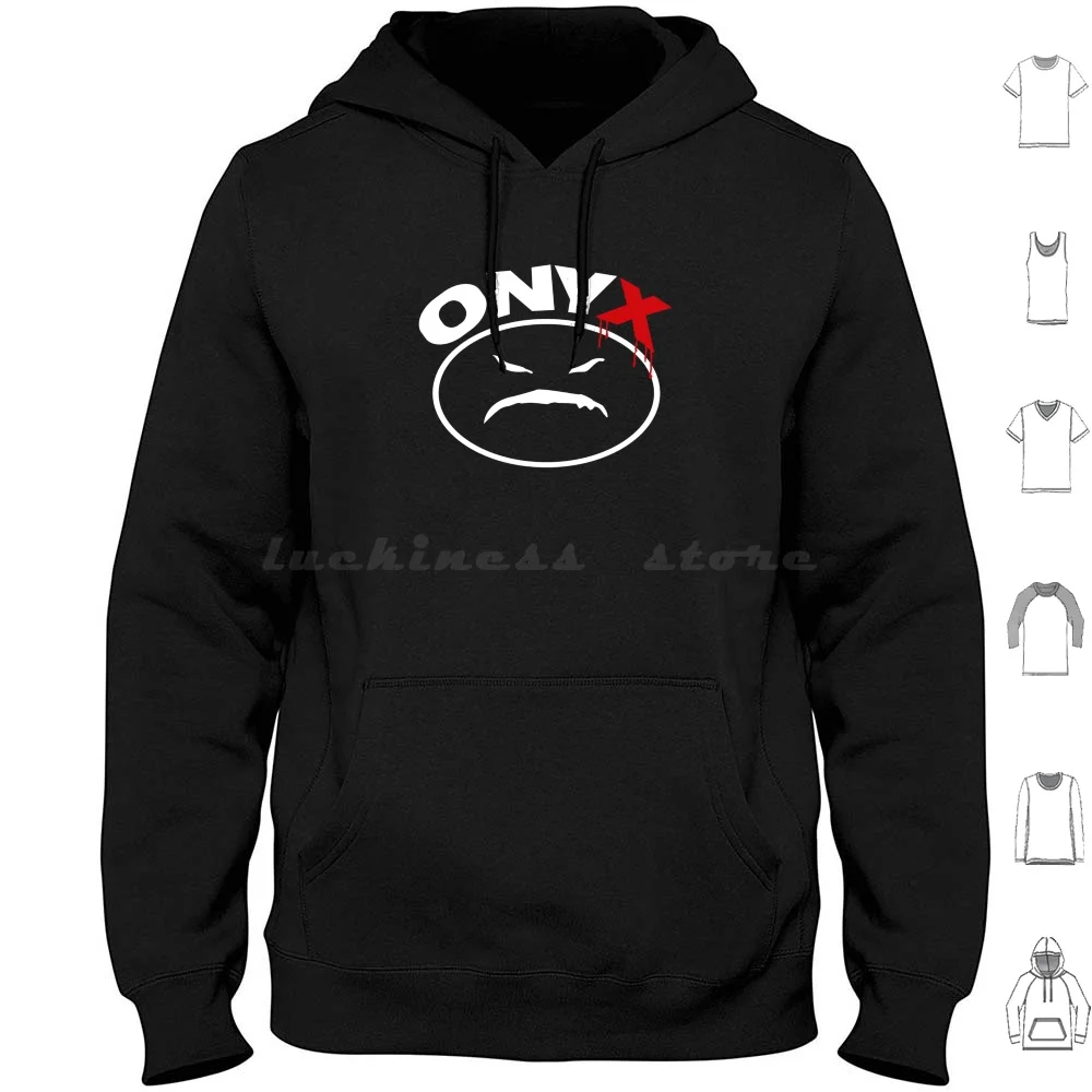 Sudadera con Capucha de Algodón de Manga Larga con Estampado de Onyx-Hip Hop Rap, Música Hip Hop Rap, Sticky Fingaz, Old School, Fredro Starr, Def Jam, Graffiti