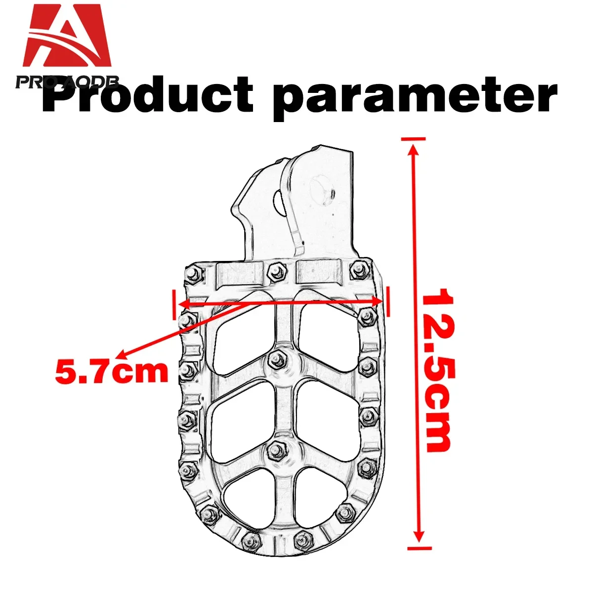 For Sur-Ron Surron Light Bee X /S CNC Motocross Aluminum Foot Pegs Rest Footpegs Electric Motorcycle For Talaria Moto Acessorios