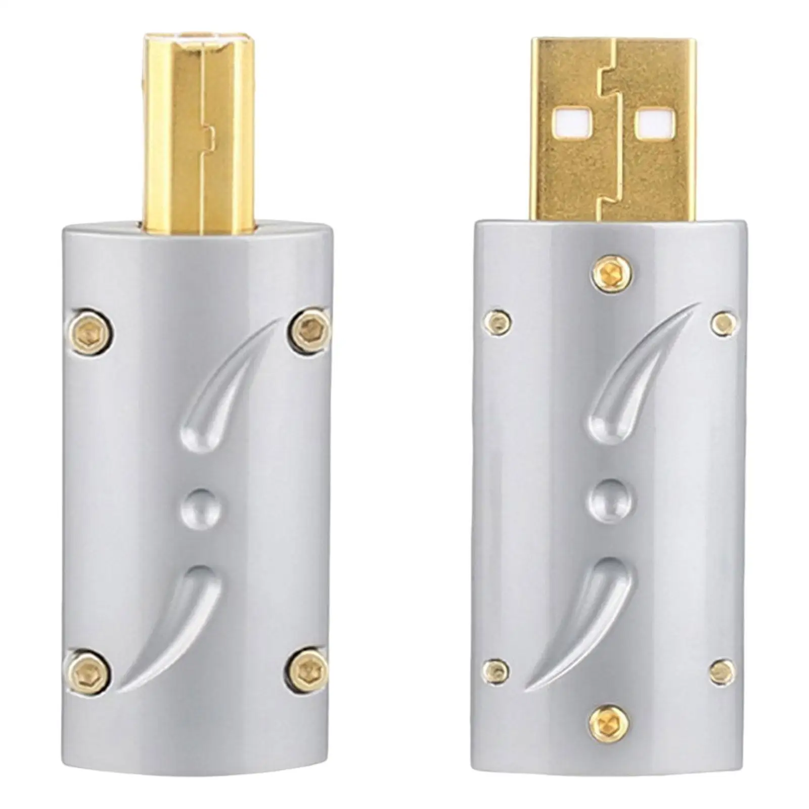 Male Jack Connector USB2.0 Connection Cable Rewireable Adapter for Cable DIY