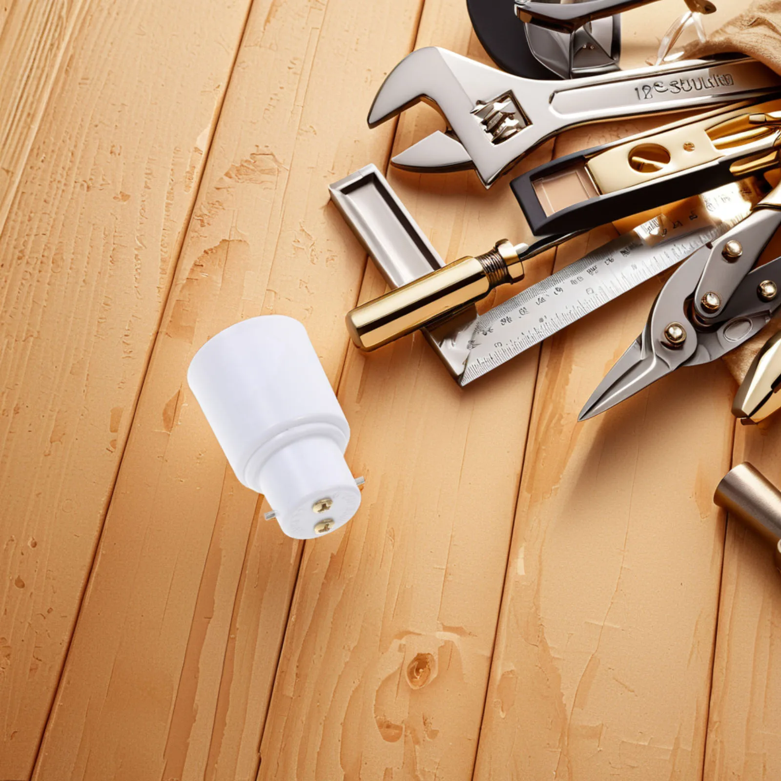 

2 шт. адаптер цоколя для лампочки B22 в E27 конвертер универсальный держатель лампы напряжения для светодиодных галогенных ламп металлический держатель лампы