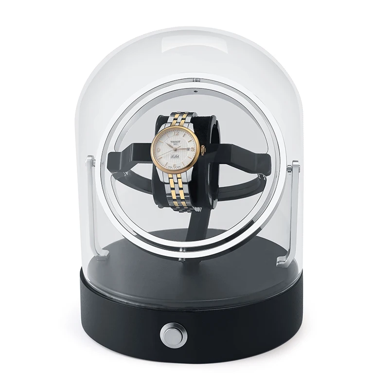 

Luxury Automatic Watch Winder Display Mechanical Watches Usb Power Transparent Rotating Watch Winders Box Solar Case Men Gift