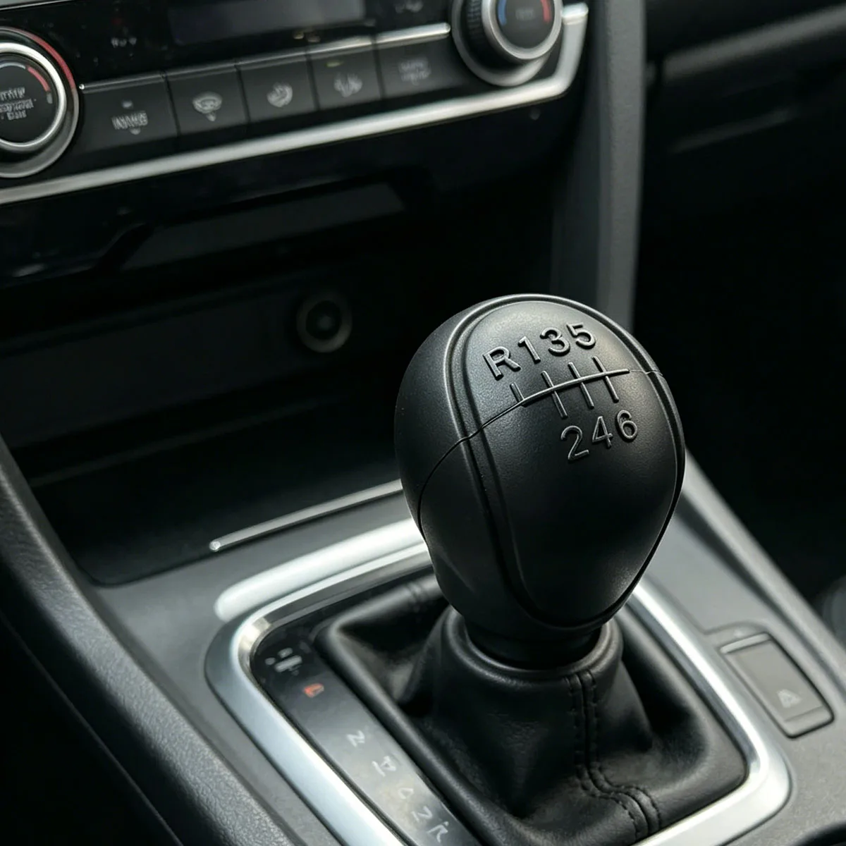 Black Car Manual Gear Shift Knob Cover 6-Speed Gear Shift Grip Handle Silicone Covers Protective Slip Accessories