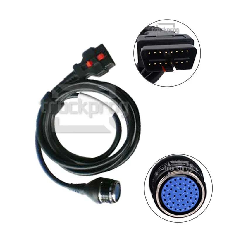 

TruckProg 16pin Diagnostic Cable for MB SD Connect Compact C4 OBDII OBD2 16 Pin Cable for MB Star C4 Truck Diagnostic Tool