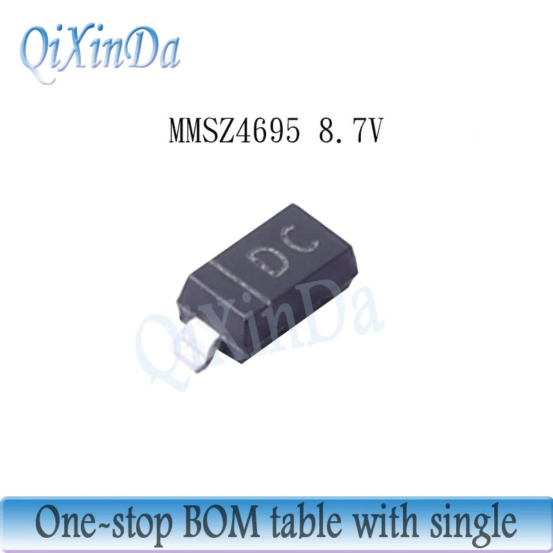 100PCS 0.5W Diodo Zener MMSZ4698 MMSZ4699 MMSZ4700 MMSZ4701 MMSZ4702 MMSZ4703 MMSZ4704 MMSZ4705 MMSZ4706 MMSZ4707 SOD-123 NEW