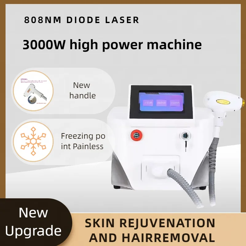 

Diode laser hair removal professional machine diode laser hair removal 755nm 808nm nano laser freezing point painless