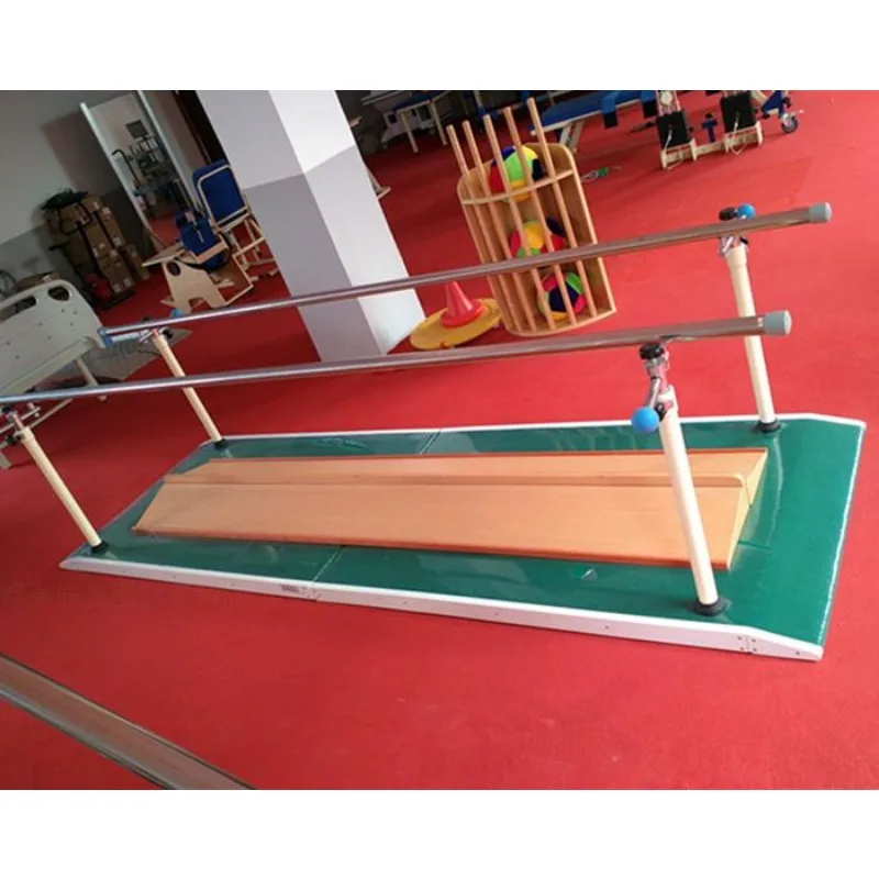 Hemiplegic walking parallel bar balance bar (with correction board) lower limb leg training