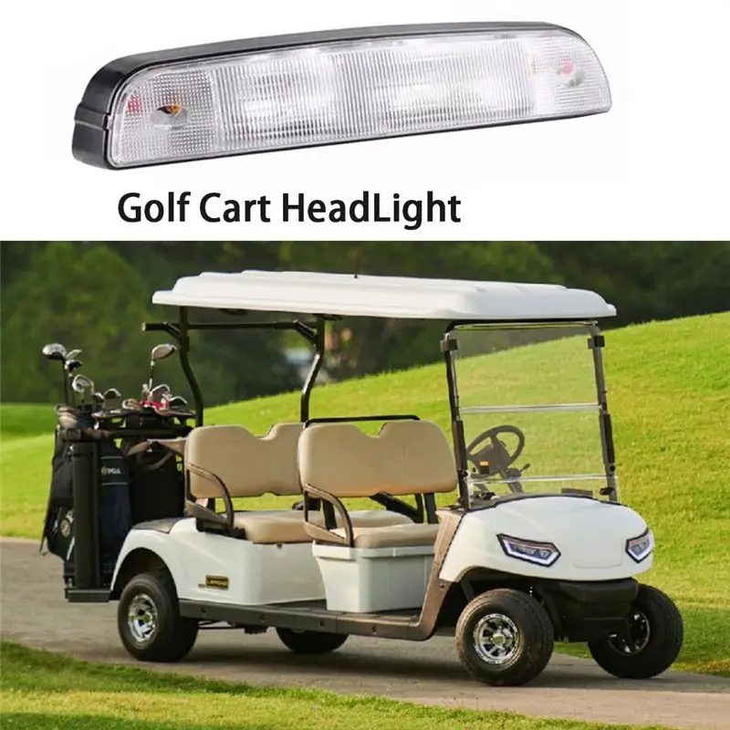 Golf Cart BASIC LIGHT Headlight For EZGO TXT Front Headlights High
