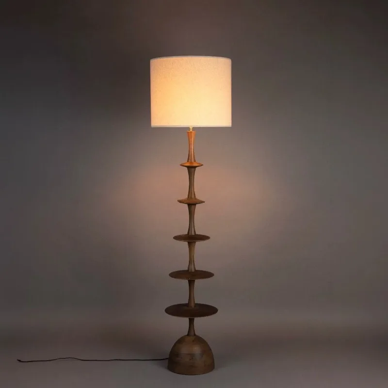 American medieval floor lamp, French living room sofa design sense of simple atmosphere study lamp