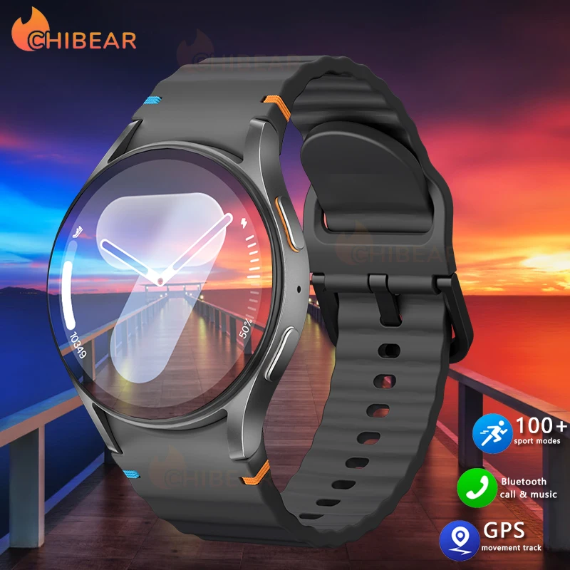 Fashion Watch 7 Pro Smart Watch GPS Sports Track AMOLED Screen HD Bluetooth Call GPS Fitness Tracker Heart Rate Smartwatch Men