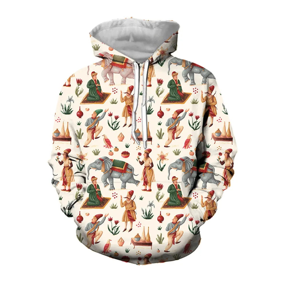 

Jumeast 3D Elephant Koala Printed Hoodies For Men Animal Camel Graphic Hoodie Large Size Baggy Cartoon Aesthetic Clothing Coats