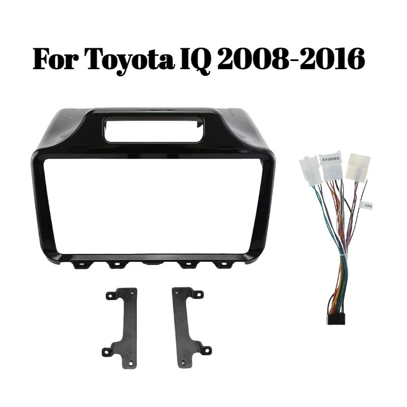 

9-дюймовый адаптер автомобильной рамы для Toyota IQ 2008-2016 гг. | Комплект панели управления приборной панелью Android-радио