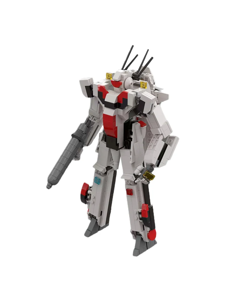 

Строительные блоки Variable Fighter Valkyrie MOC, трансформируемый реактивный робот с режимом Gerwalk, аниме-меха DIY для фанатов