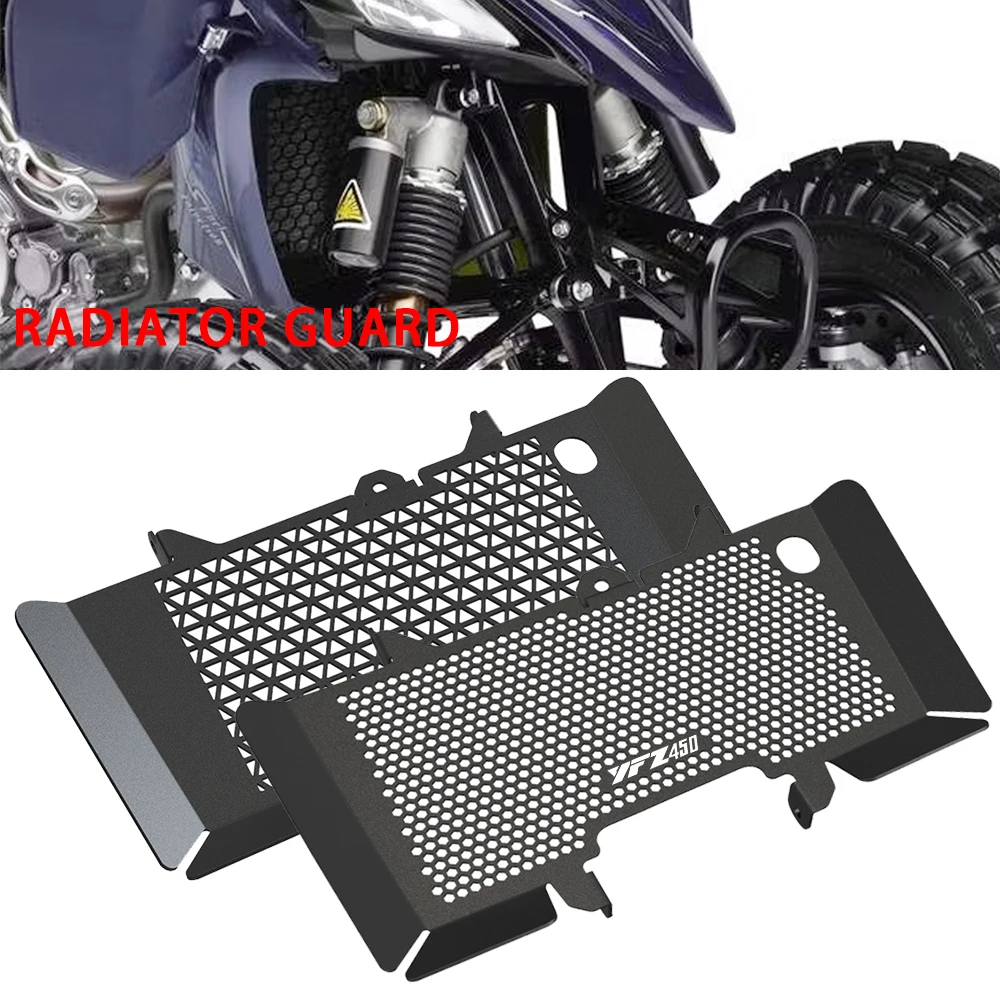 For Yamaha YFZ450R YFZ 450 R 450R YFZ450 /R 2009 2010 2011 2012 2013 Motorcycle Radiator Grille Guard Cover Oil Cooler Protector