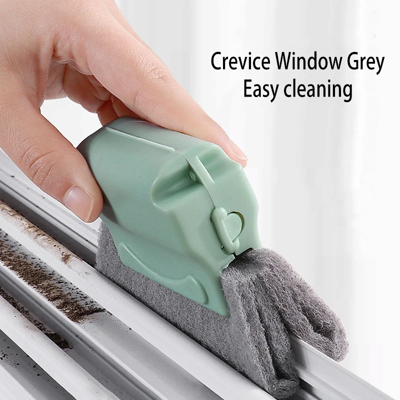 

Recess Cleaning Tool Window Frame Door Crevice Cleaning Brush Corner Crevice Cleaning Tool Handheld Cleaner Home Cleaners