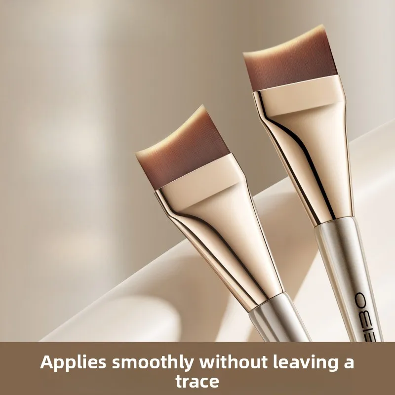 Foundation Make-up Brush Don Eat Powder Surface Bevel Crescent Base Makeup Concealer Flat Head Artifact Cosmetics
