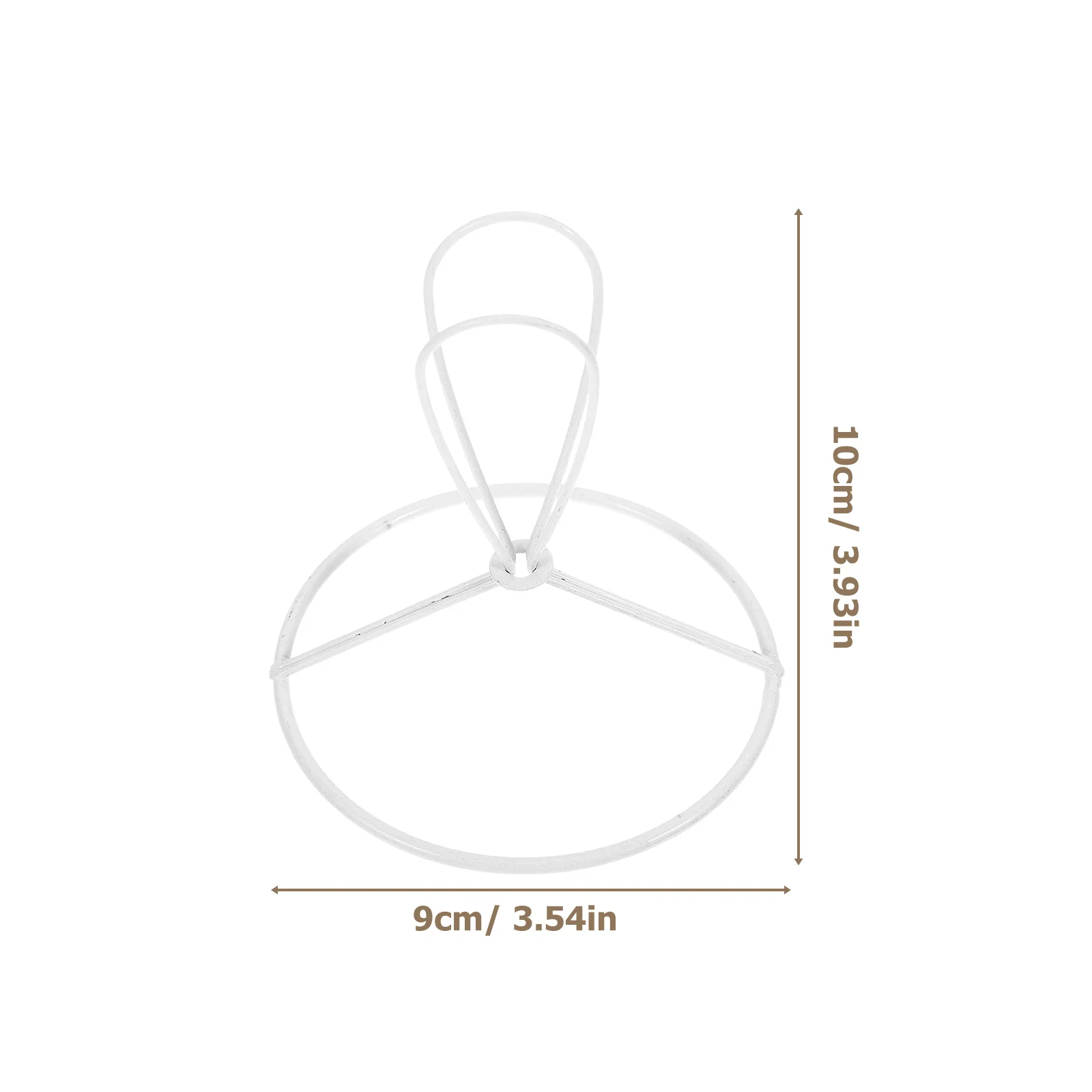 3 قطعة حامل لمبة الضوء المستديرة كليب على عاكس الضوء الإطار محول الحديد غطاء مصباح حامل لمبة طاولة مكتب DIY بها بنفسك الإضاءة استخدام #6