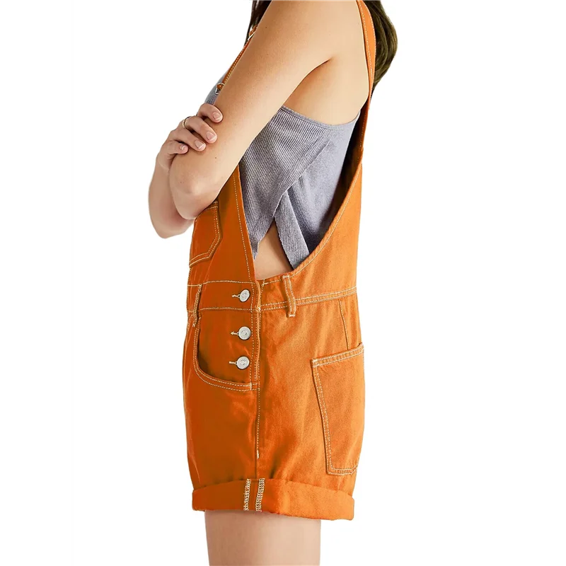 

ASDS-женские джинсовые шорты, комбинезоны, летние повседневные свободные регулируемые комбинезоны, джинсовый комбинезон, комбинезон нагрудник
