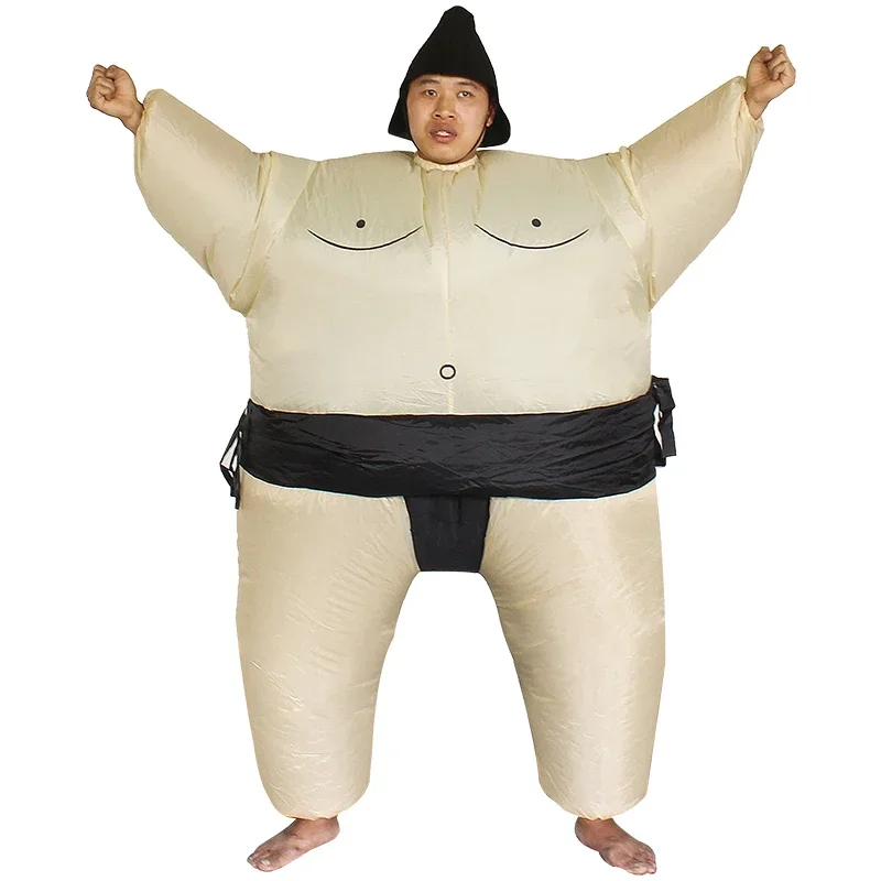 Halloween Costume Sumo Inflatable Birthday Party Fighter Inflatable Christmas Wrestling Role Play Dress Up for Kids and Adult