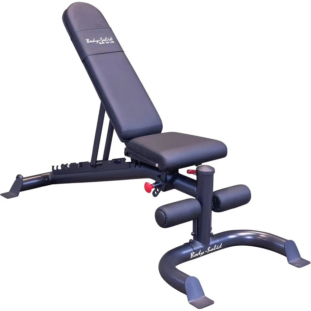 

Heavy-Duty Adjustable Leverage Incline Decline Bench for Comprehensive Workouts at Home and Commercial Gyms