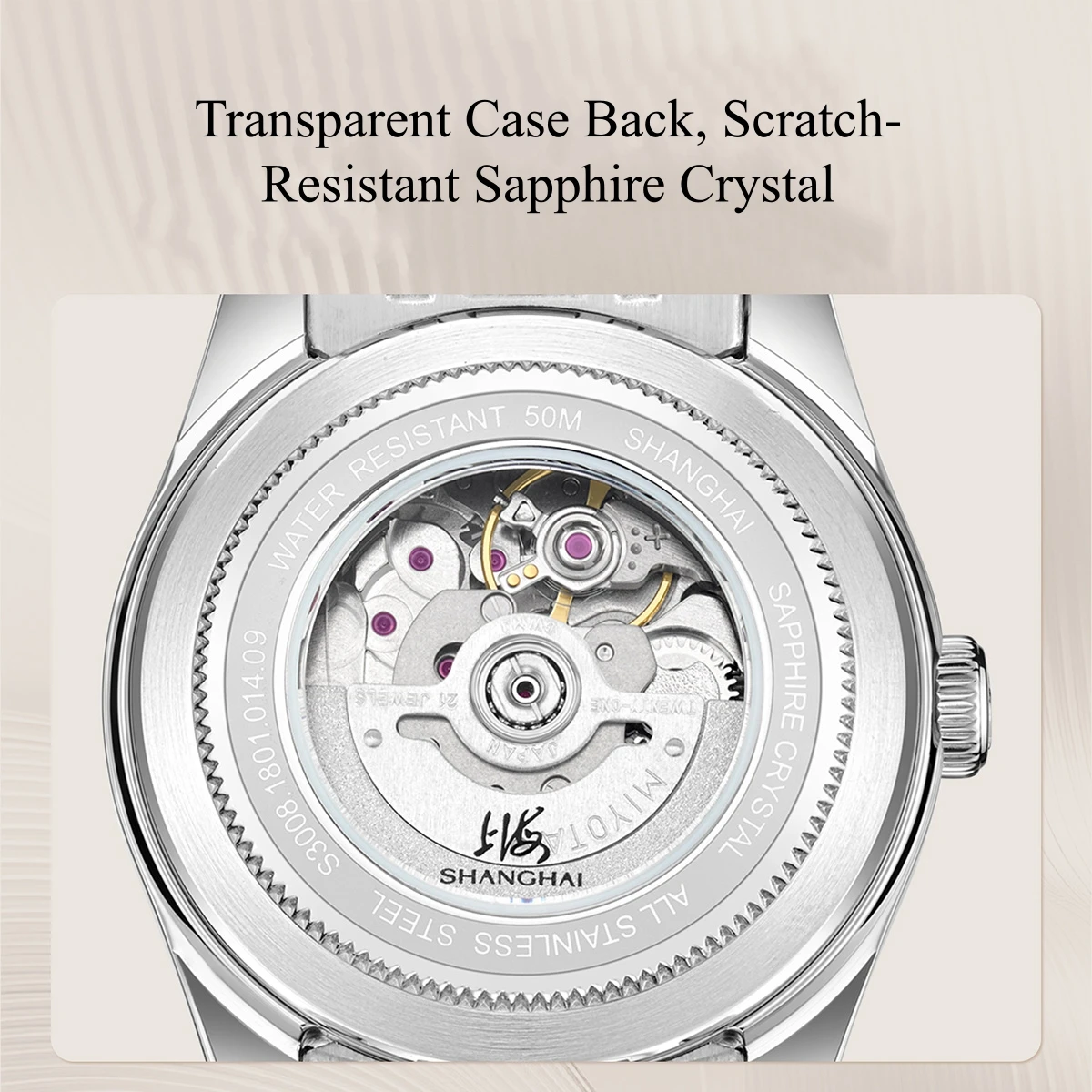 Shanghai Watch 29mm Women's Au - Sapphire Crystal Display review and price