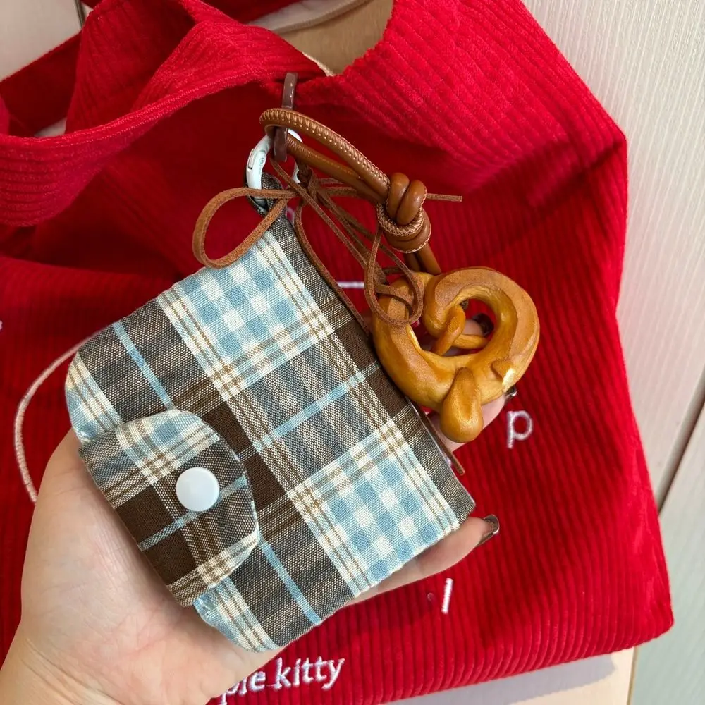 قماش ريترو منقوشة محفظة نسائية للعملات المعدنية سستة محفظة الكورية نمط صغير النقدية محفظة نسائية للعملات المعدنية متعددة الوظائف القماش المغلف محافظ النساء #4