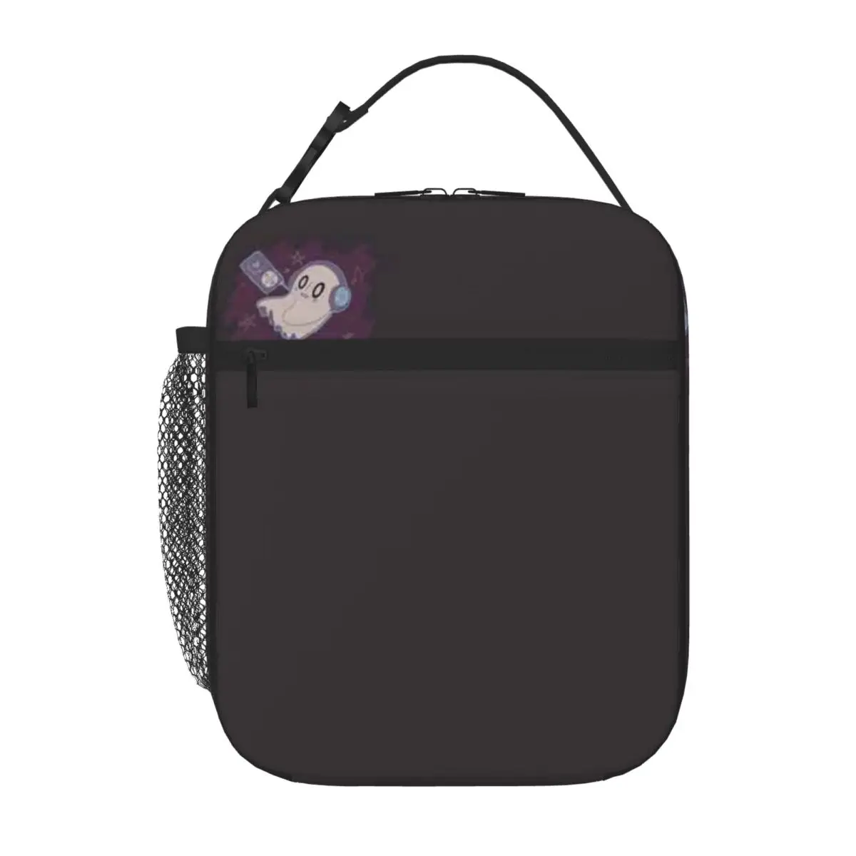 Bestselling Napstablook With Mp3 Marble Print Lunch Tote Train Ride Thermal Tote
