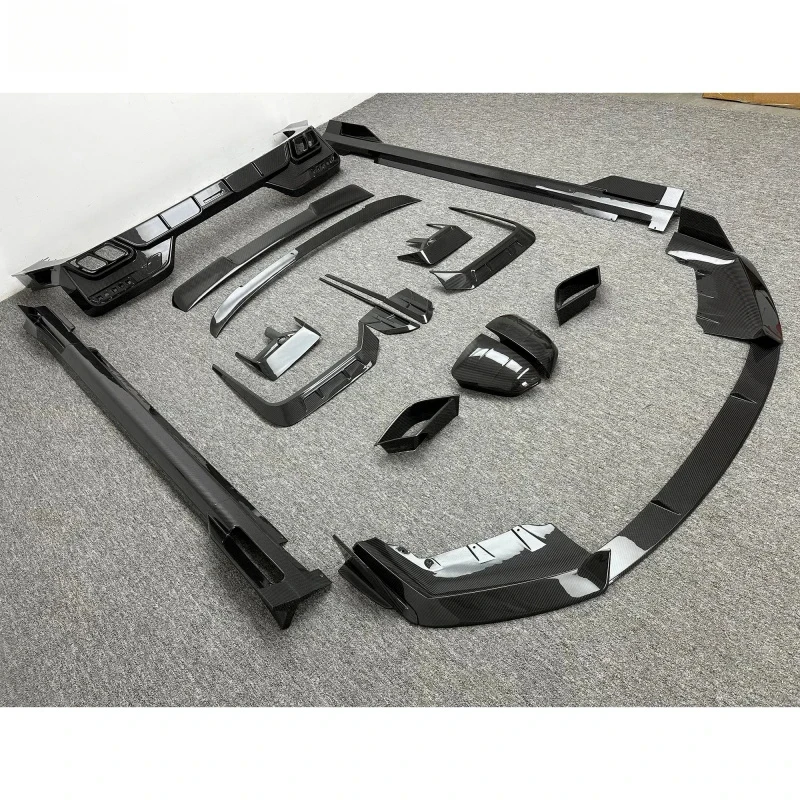 ThrustWorks Premium Accsori MSY Style Dry Carbon Fiber Car Conversion Body Kits Front Lip Rear Diffuser Spoiler Serie Durle