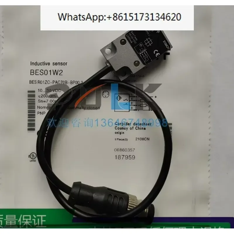 New Inductive Proximity Switch BES01W2 BES R01ZC-PAC70B-BP00.2-GS04 Sensor for Industrial Automation