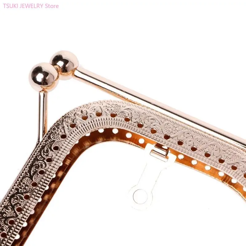 62ke 1pc torebka torebki monety Kiss camp blokad metalowy łuk ręka ręczna rzemiosło 27