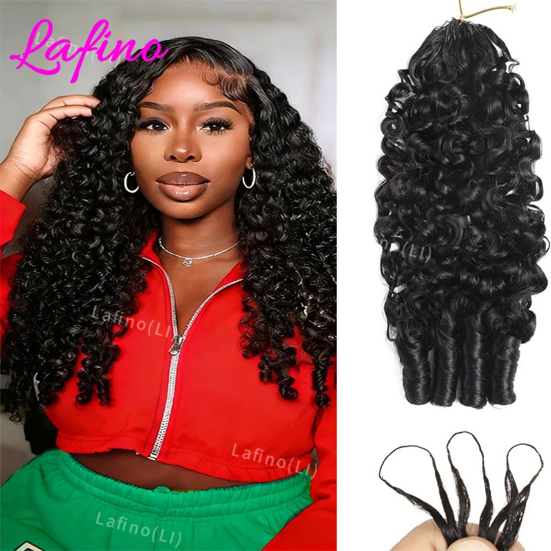 

Наращивание волос методом крючковой вязки: 100% натуральные волосы, глубокие кудри, без узлов, для женщин.