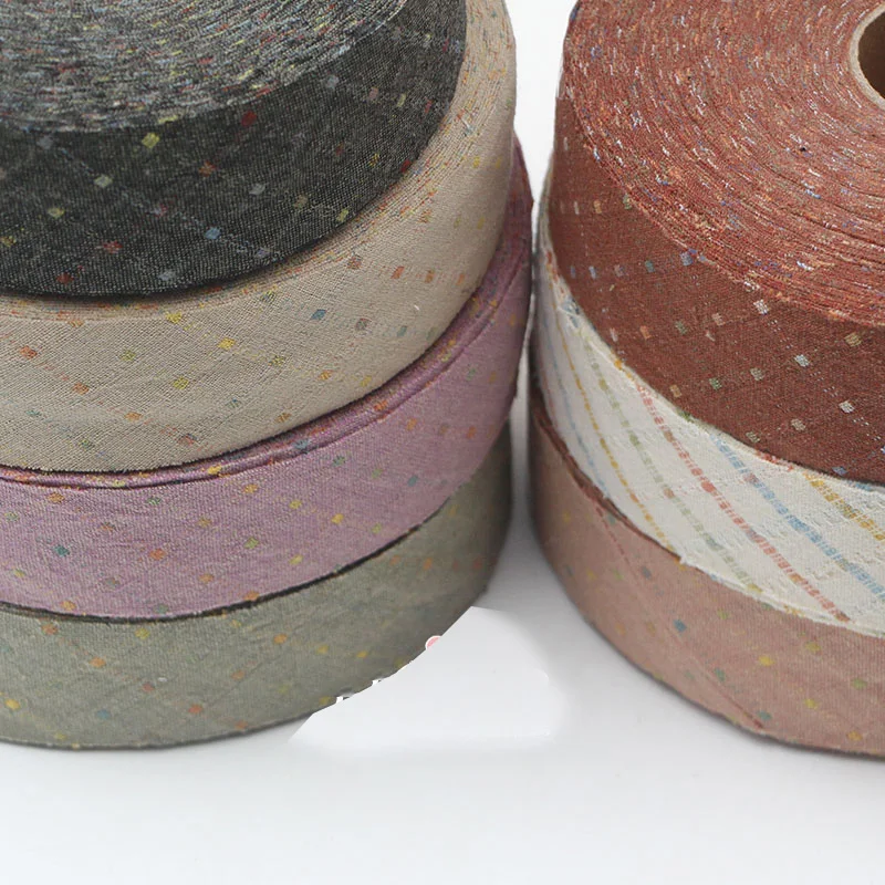 4cm *100cm Yarn-Dyed Bias Binding Cotton Tapes Ribbon, Handmade Patchwork Cotton Fabric Trimming Sewing Accessories