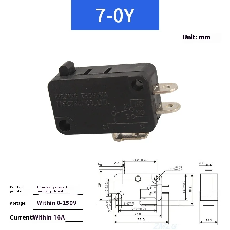 Микропереключатель-короткая-ножка-серебряная-точка-электрическая-отвертка-инструмент-механическая-кнопка-ограничение-хода