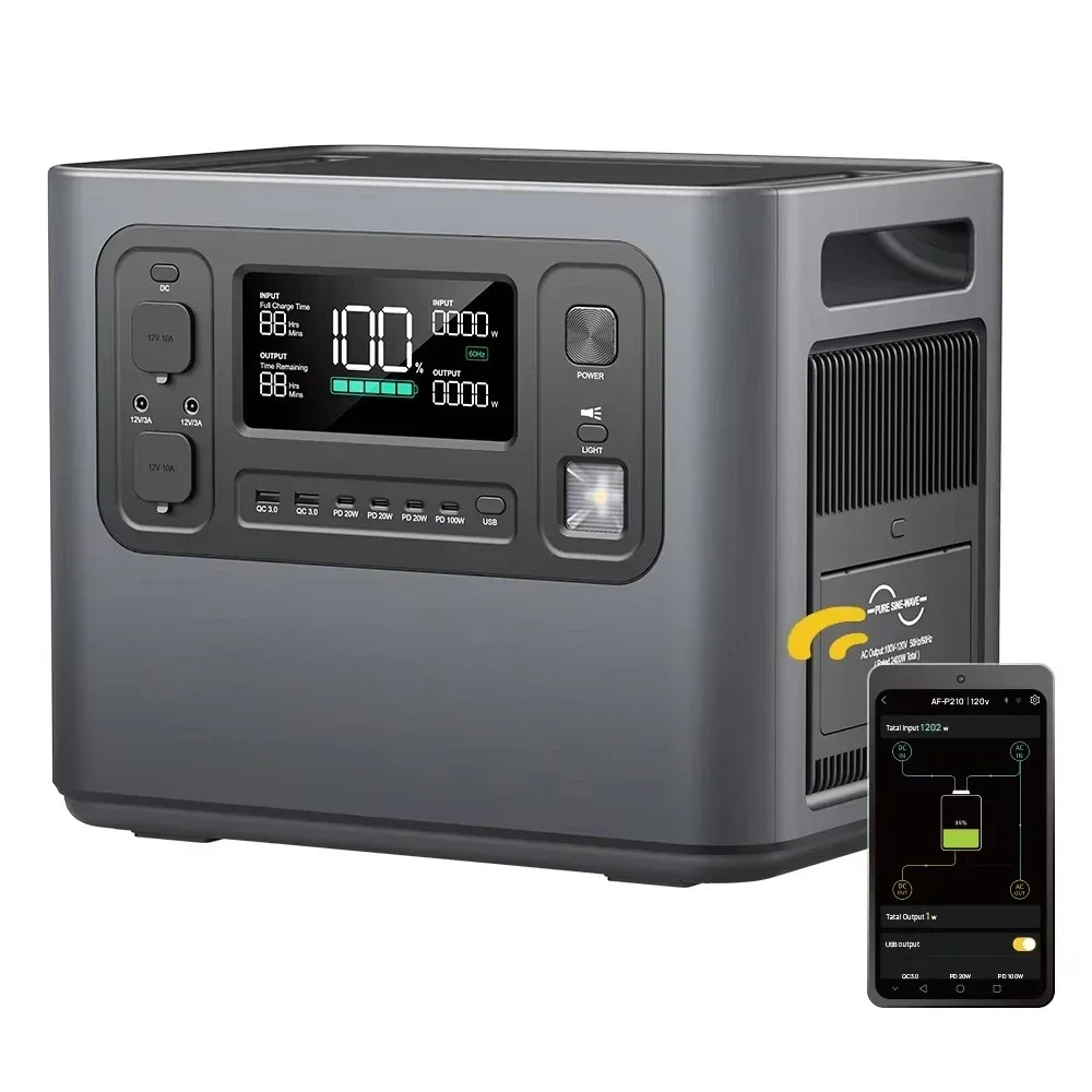 

Competitive Pricing and Superior Quality 2048Wh Portable Power Station Rechargeable Batteries Portable Power Station Lifepo4