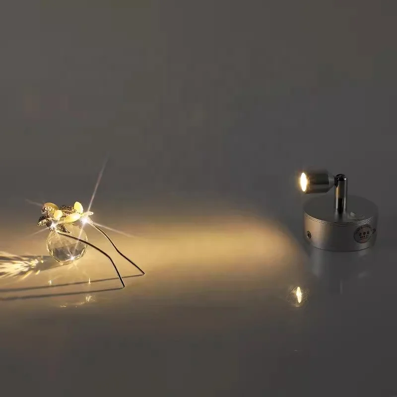 Pole Mounted LED Spotlight for Jewelry Counter Museum Watch Glasses Cabinet Showcase Spot Lamp Jewelry Lighting