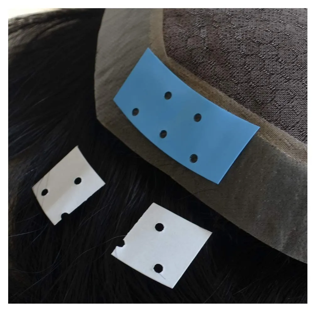 Hair System Tape Bonding Toupee Hairpiece Hair Extensions Tape Adhesive Glue Strips Wig Tape Double Sided Shape C Contour view 5