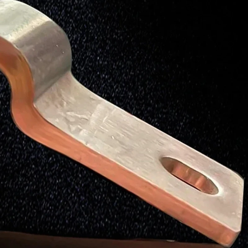 Conector de batería de litio de lámina de cobre PORK, conexión suave de lámina de cobre, distancia del orificio del tornillo de lámina de cobre 56 tornillo 6 4 agujeros