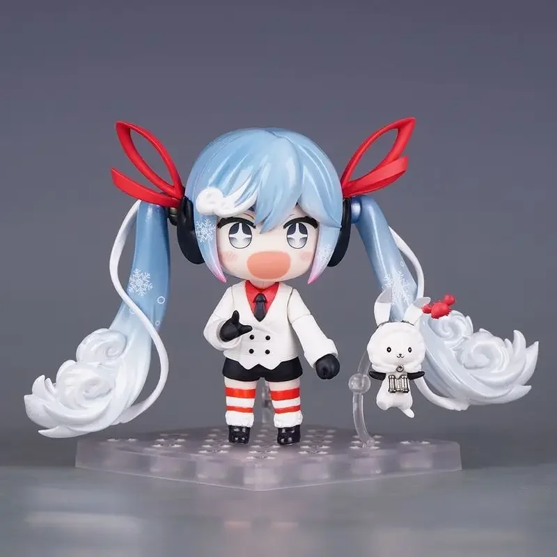 Newest Hatsune Miku No.1800 Action Figures Grand Voyage Ver Cute Model Doll Box Toy Decoration Girls Gift