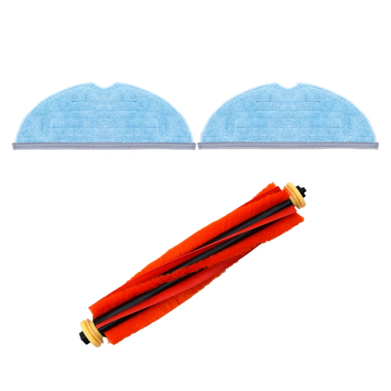 Accessories Kit For Roborock S7 Robotic Vacuum Cleaner Main Brush Roller Brush Mops Cloths