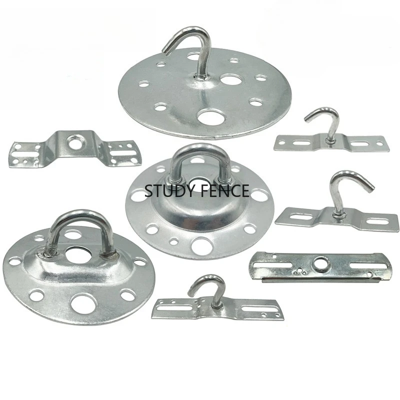 

1pc Metal Pendant Light Hanging Hook Circular Hook Hanging Board One Line Load-bearing Hook Bracket Hardware Accessories