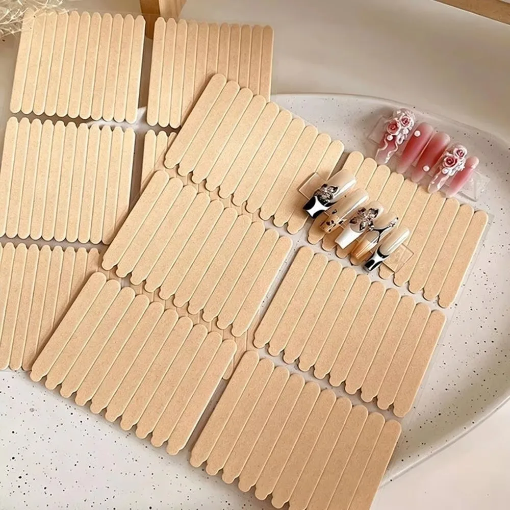 60/66Pcs Transparent Adhesive Nail Glue Stickers Double Sided Design Practice Nail Art Tape Reel Acrylic False Nails Display