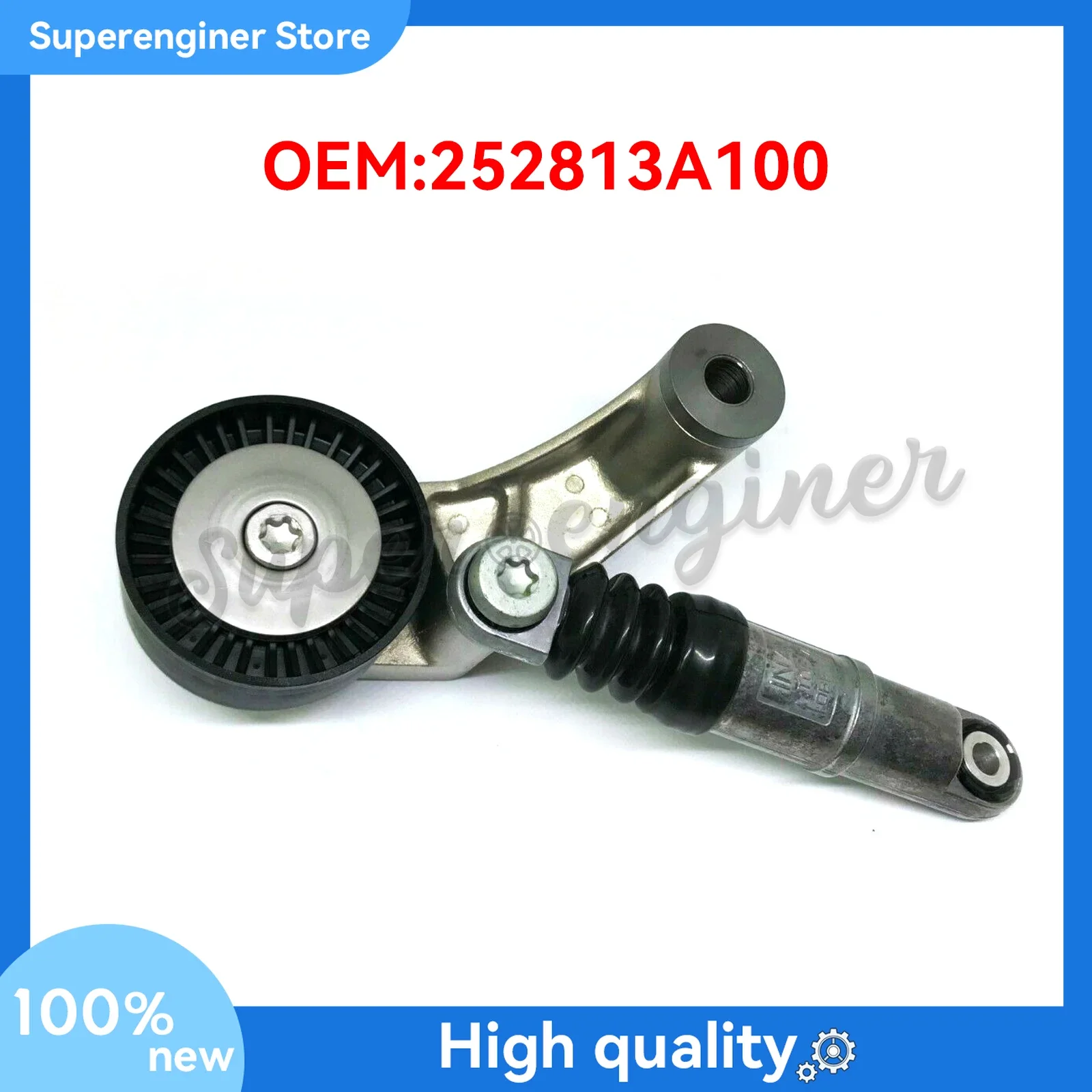 252813A100 Engine Belt Tensioner 1p for 2007 2015 Hyundai ix55 : Veracruz Diesel 25281-3A100